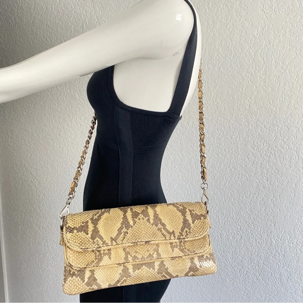 Lockheart Python Chain Shoulder Bag - Picture 5 of 12